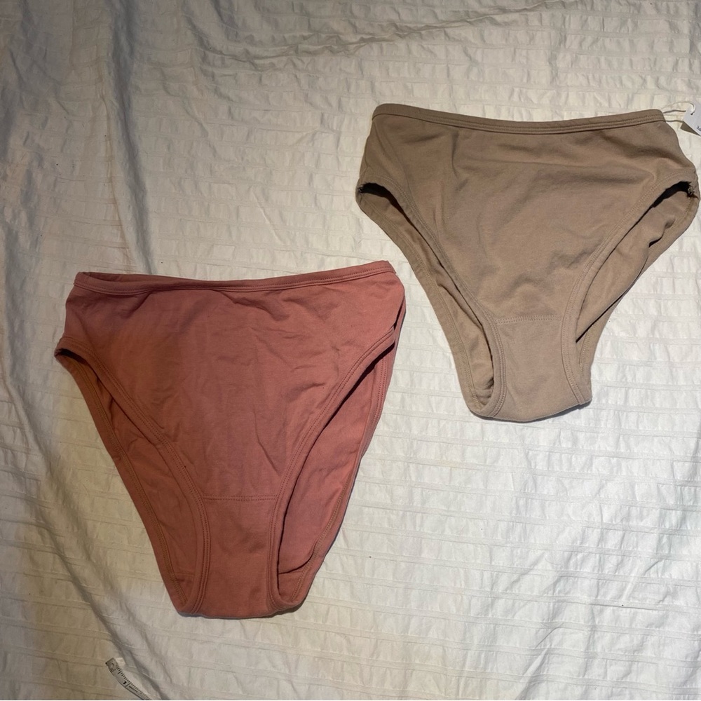 ARQ HIGH RISE UNDIES Misha Panties Underwear SIZE M - two pairs